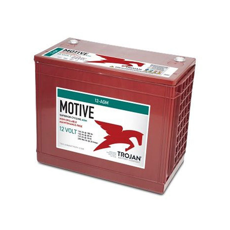 Trojan Motive 12-AGM 12V Deep-Cycle AGM Battery 1X