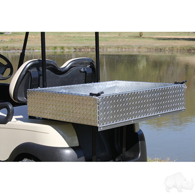 Club Car Precedent Golf Cart Aluminum Utility Box w/ Mounting Kit