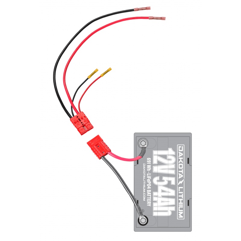 Dakota 12 VOLT TROLLING MOTOR CONNECTION KIT (WITH ON BOARD CHARGING)