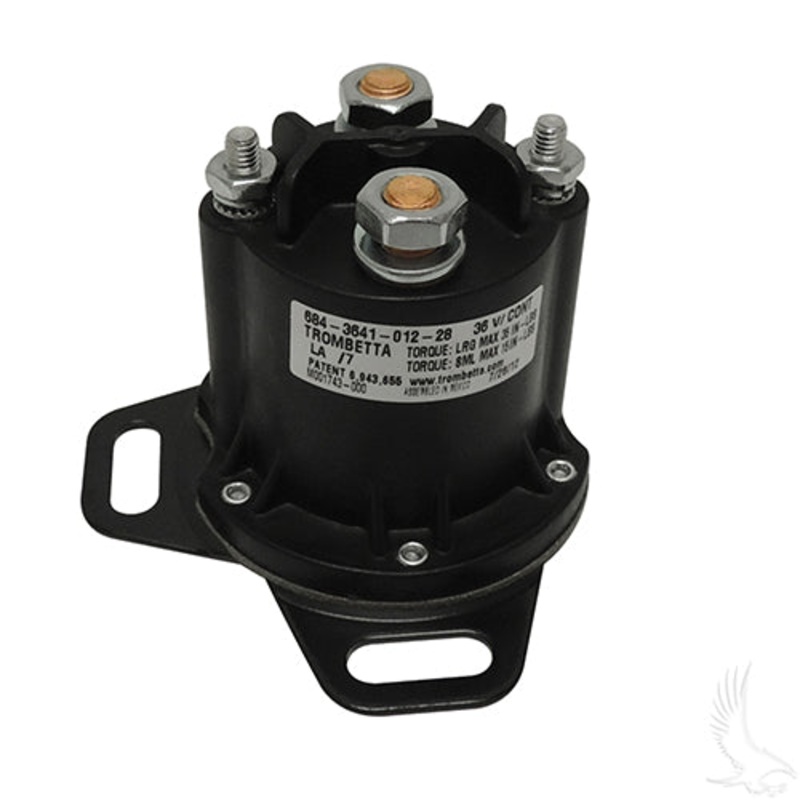 EZGO RXV Golf Cart 36 Volt Electric Solenoid – 4 Terminal Curtis Controller