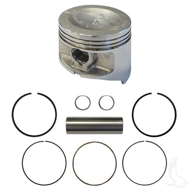 Golf Cart Piston Assembly, .+50mm, Club Car DS Gas 96+ FE350
