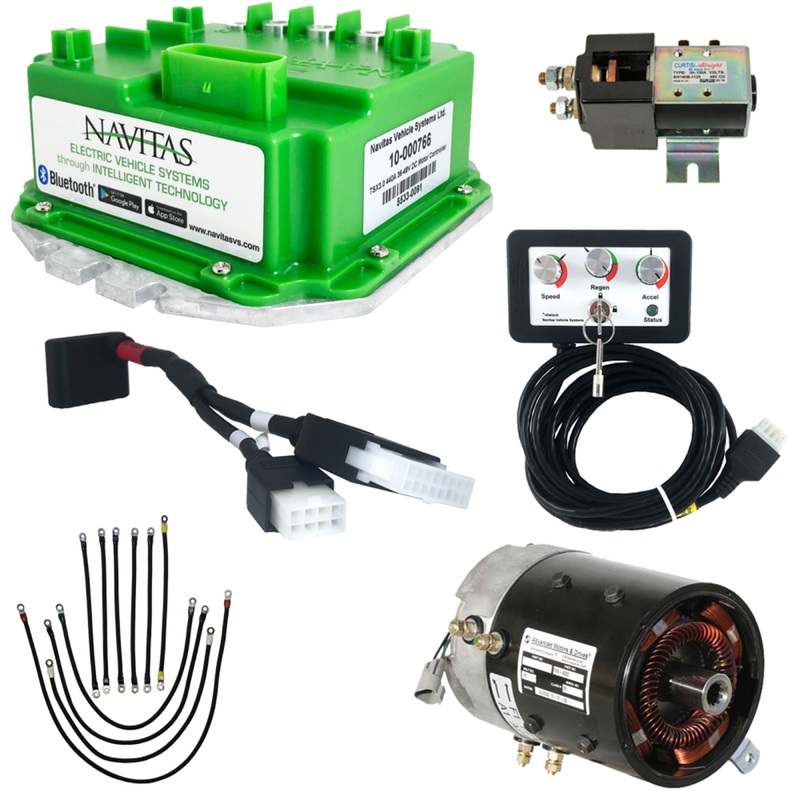 Navitas TSX3.0 DC Motor & Controller Speed Package – E-Z-GO 36v TXT (DCS)