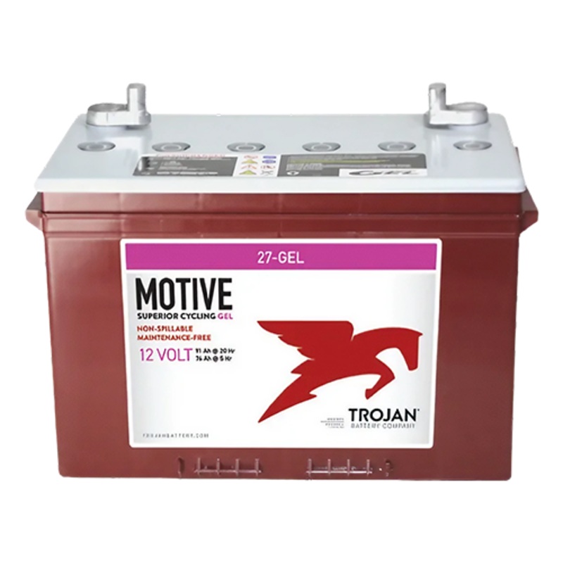 Trojan Motive 27-GEL 91Ah 12VDC Group 27 Deep-Cycle Gel Battery