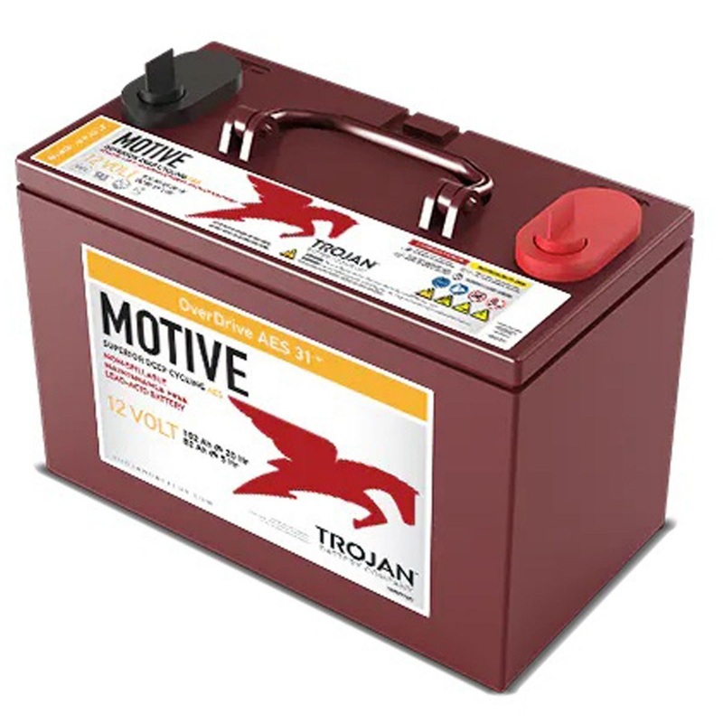 Trojan OVERDRIVE-31-AES 104Ah 12VDC Deep-Cycle AES Battery