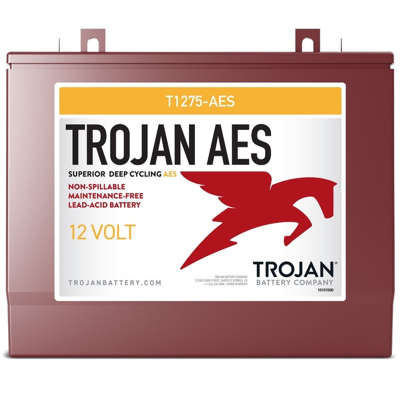 Trojan T-1275-AES 12V Superior Deep Cycling AGM Battery 1X