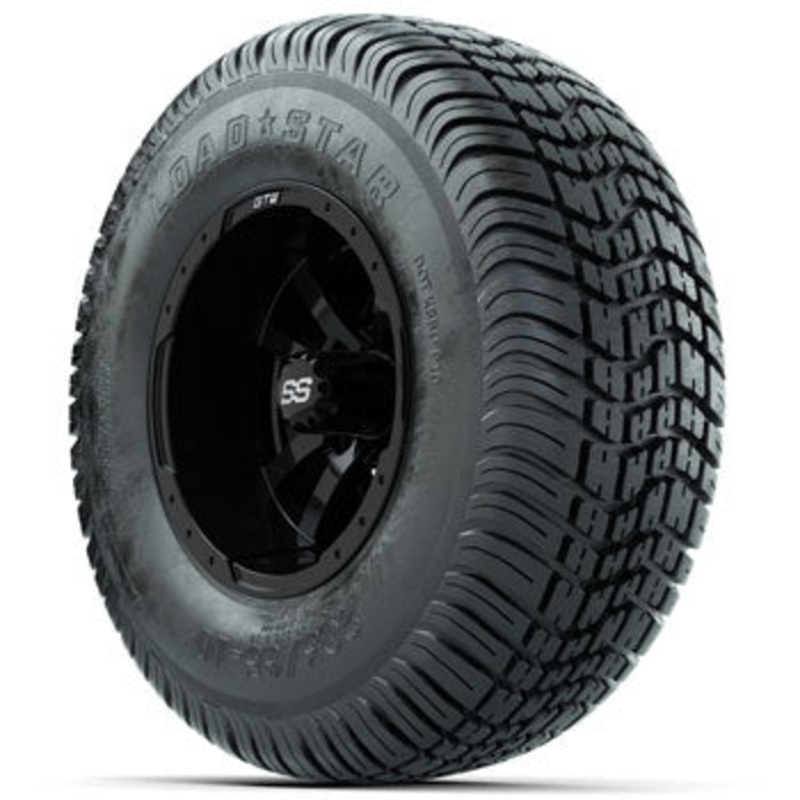 GTW Storm Trooper 10 in Wheels with 205/65-10 Kenda Load Star Tires – Set of 4