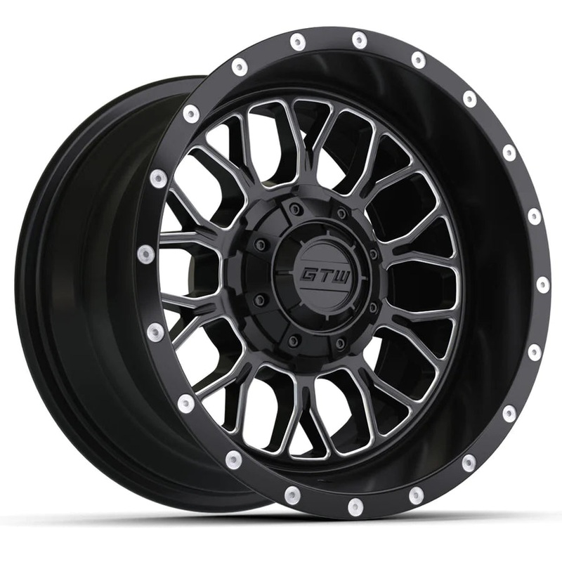 12″ GTW Helix Black & Machined Wheel
