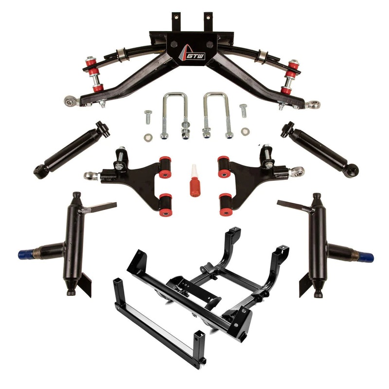 4″ GTW Double A-Arm Lift Kit for Gas Yamaha Drive2 with Independent Rear Suspension