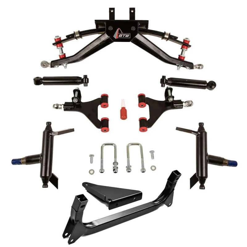 4″ GTW Double A-Arm Lift Kit for Yamaha G29/Drive & Drive2 with Solid/Fixed Rear Axle