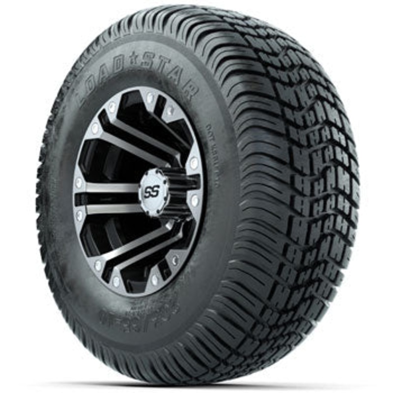 GTW Specter 10 in Wheels with 205/65-10 Kenda Load Star Tires – Set of 4