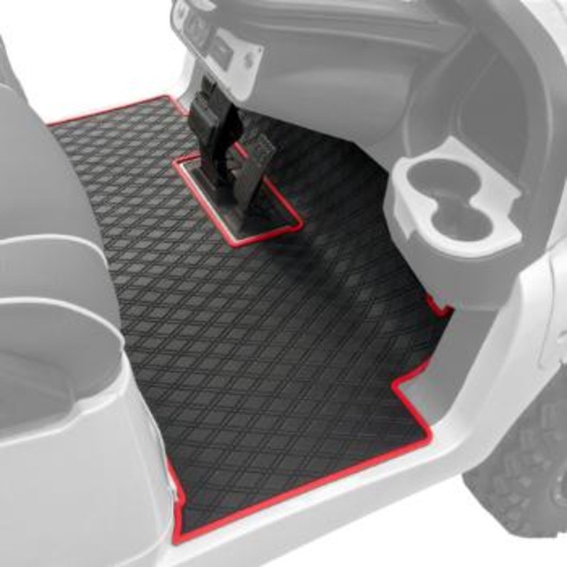 Xtreme Floor Mats for Club Car Precedent / Onward / Tempo / Villager & V4L – Black/Red