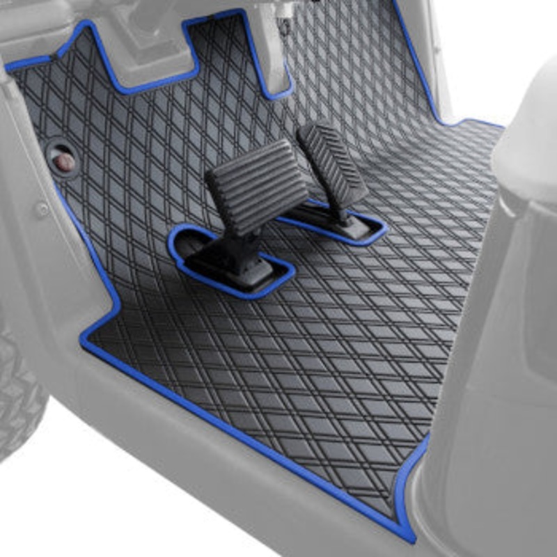 Xtreme Floor Mats for EZGO RXV (08-22) / 2Five (09+) / Western – Black/Blue