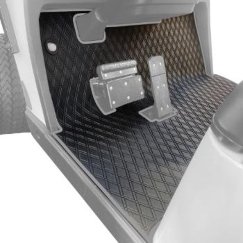 Xtreme Floor Mats for EZGO TXT / Workhorse / Express S4 / Valor / Cushman / Navitas (TXT Frame) – Black/Grey