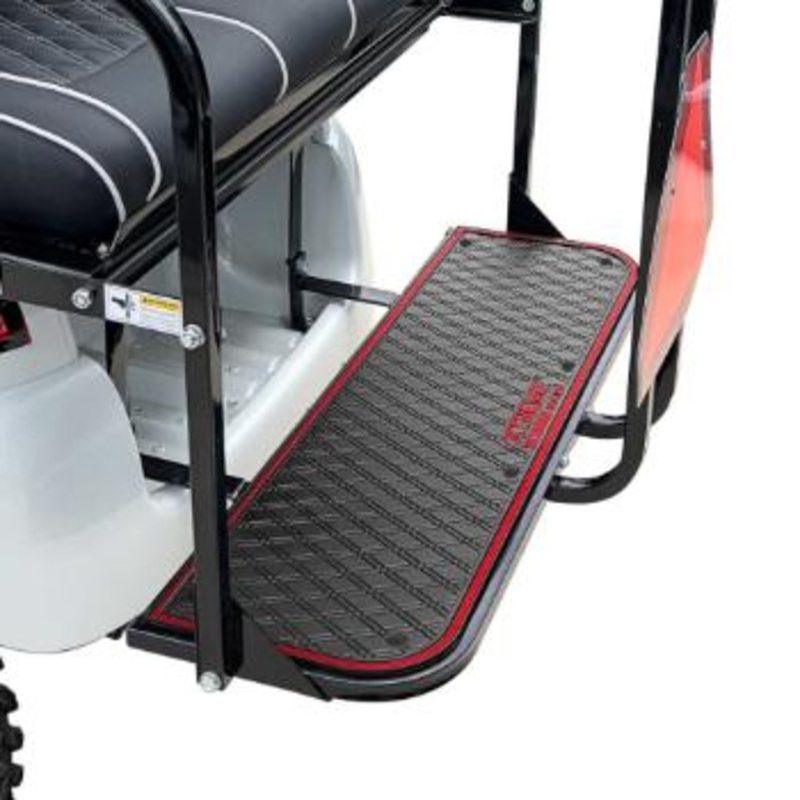 Xtreme Floor Mats for GTW Mach1 & Mach2 / MadJax Genesis 150 / RHOX Rear Seat Kits – Black/Red
