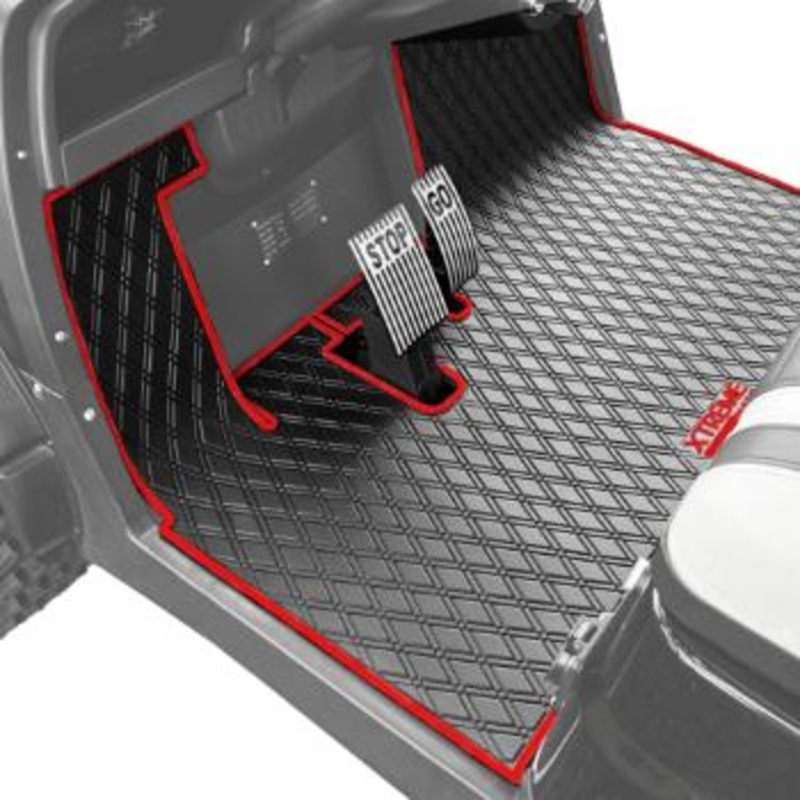 Xtreme Floor Mats for ICON / Advanced EV1 – Black/Red