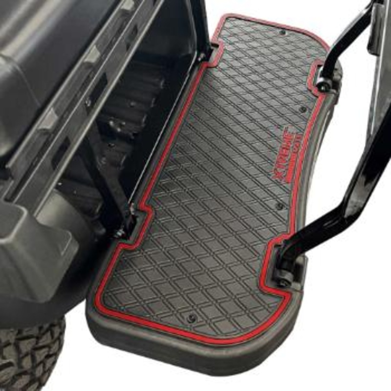 Xtreme Floor Mats for MadJax Genesis 250/300 Rear Seat Kits – Black/Red