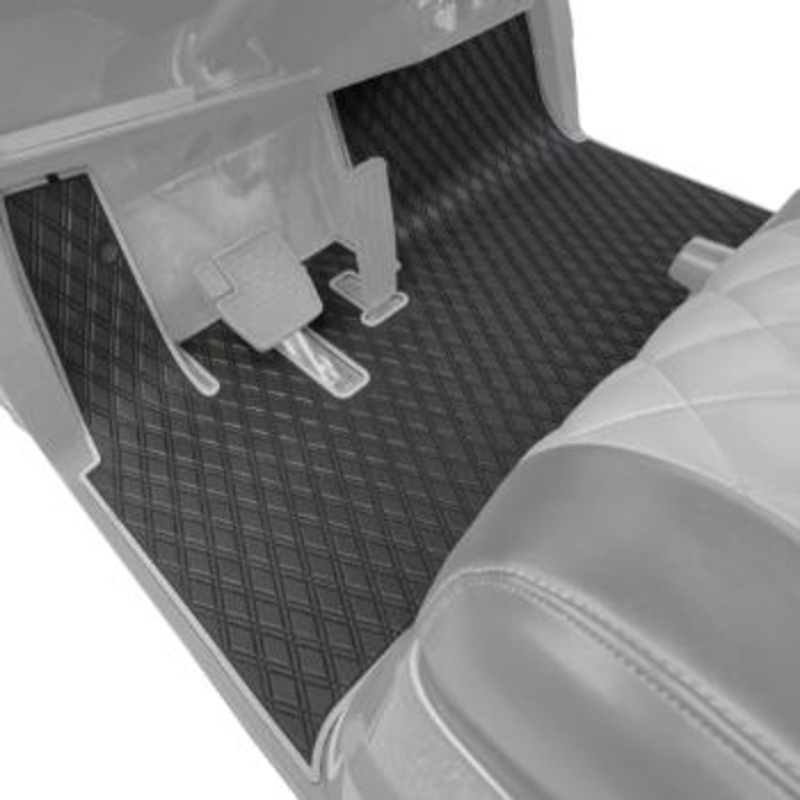 Xtreme Floor Mats for Yamaha UMAX Rally / Drive2 QuieTech EFI 2007-Up – Black/Grey