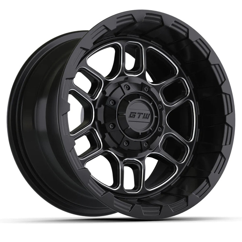 12″ GTW Titan Black & Machined Wheel