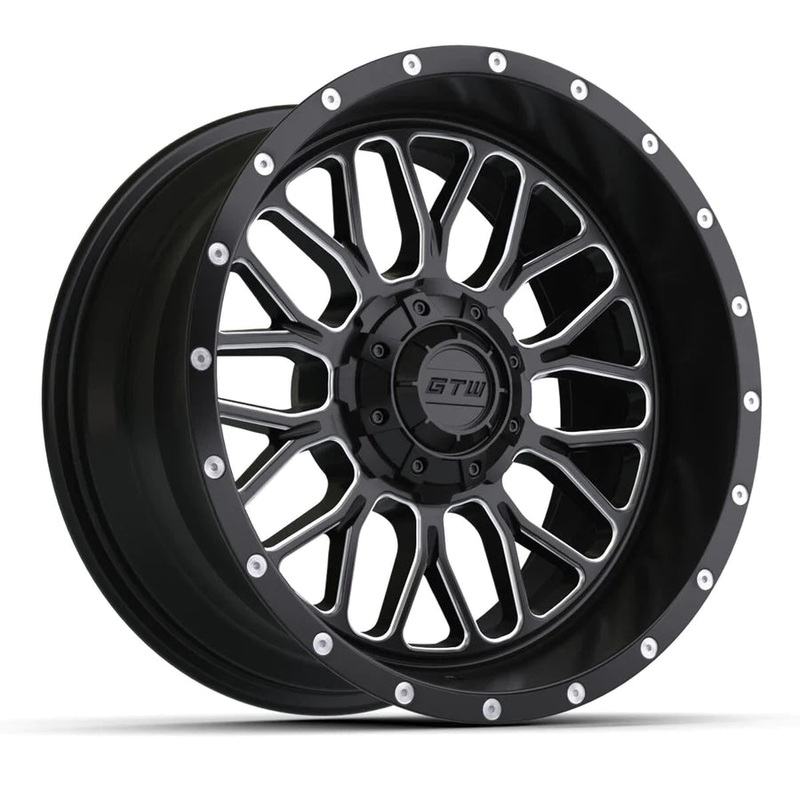 14″ GTW Helix Black & Machined Wheel