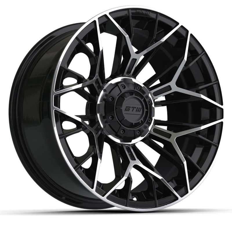 15″ GTW Stellar Black & Machined Wheel