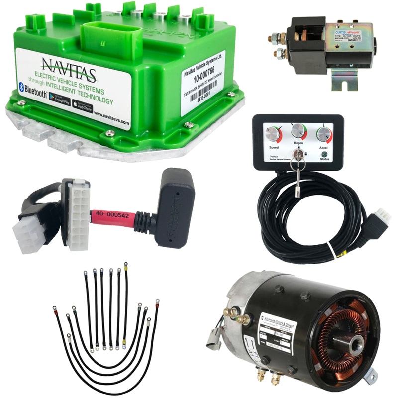 Navitas TSX3.0 DC Motor & Controller Speed & Torque Package – Club Car DS (IQ)