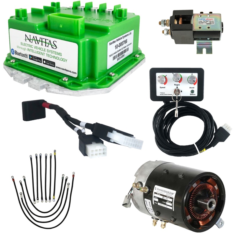 Navitas TSX3.0 DC Motor & Controller Speed & Torque Package – E-Z-GO TXT 48v