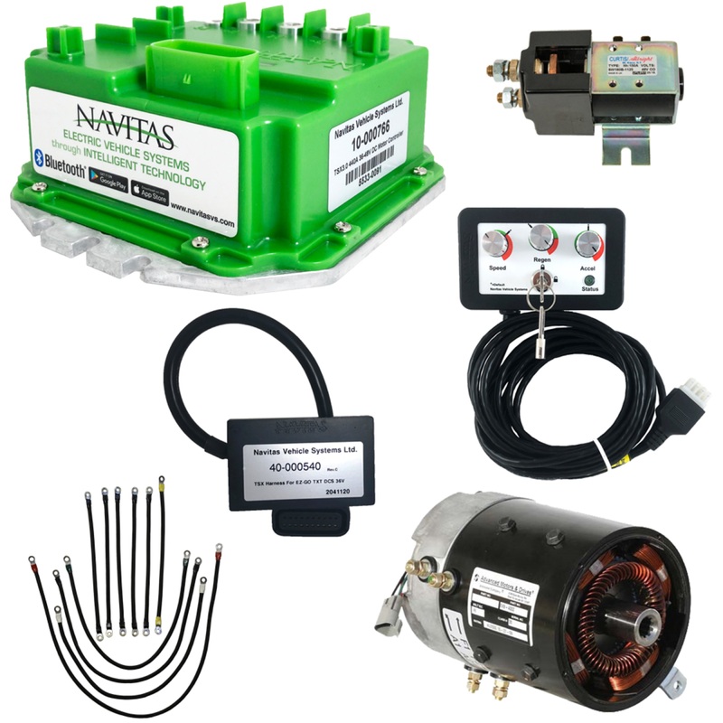 Navitas TSX3.0 DC Motor & Controller Torque Package – E-Z-GO TXT 36V (DCS)