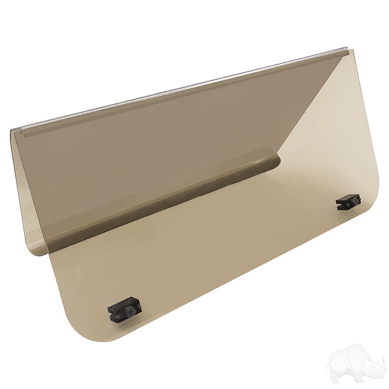 Windshield, 1/4″ Impact Modified Tinted 2 Piece, Club Car DS 00+
