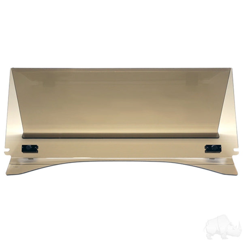 Windshield, 1/4″ Impact Modified Tinted 2 Piece, Club Car Tempo, Onward, Precedent