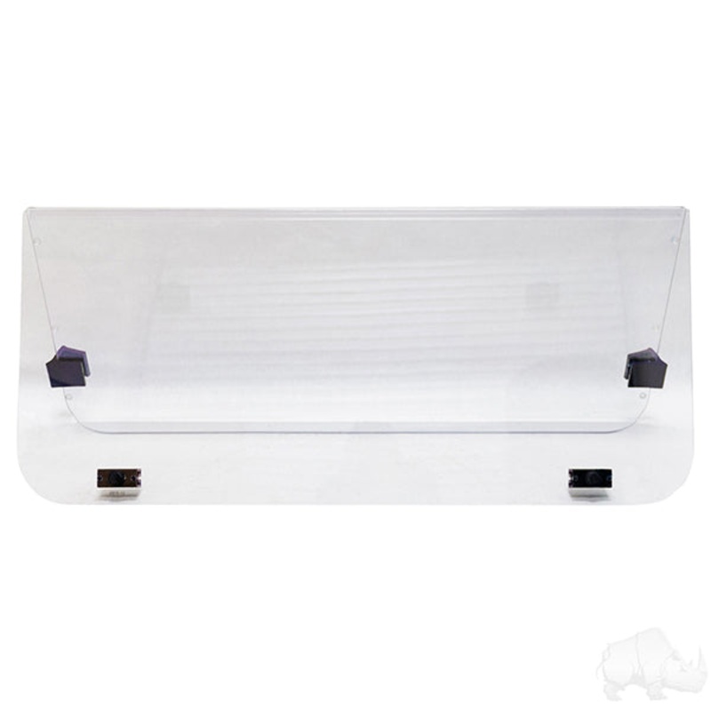 Windshield, Impact Modified Clear 2 Piece, Yamaha G14-G21