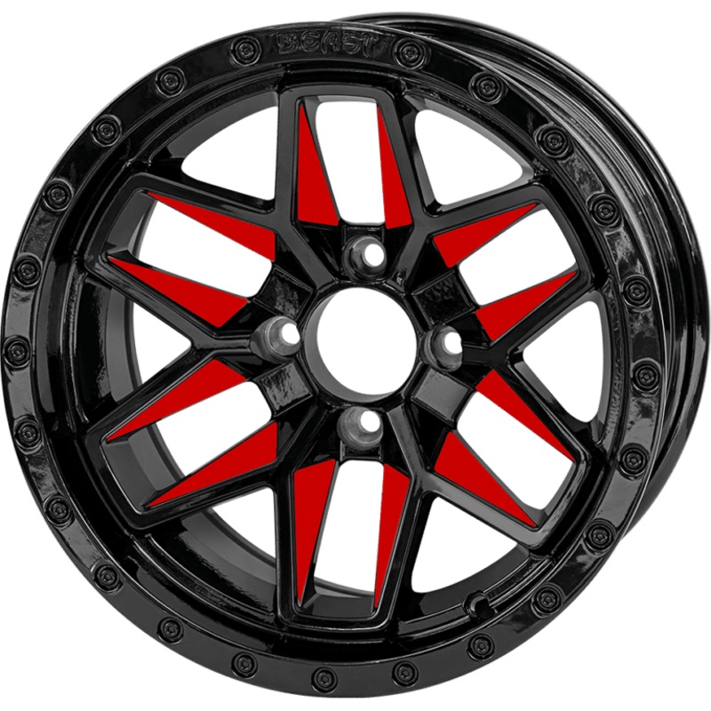 14 Glossy Red Widow Wheel  Aluminum Alloy – WH1433