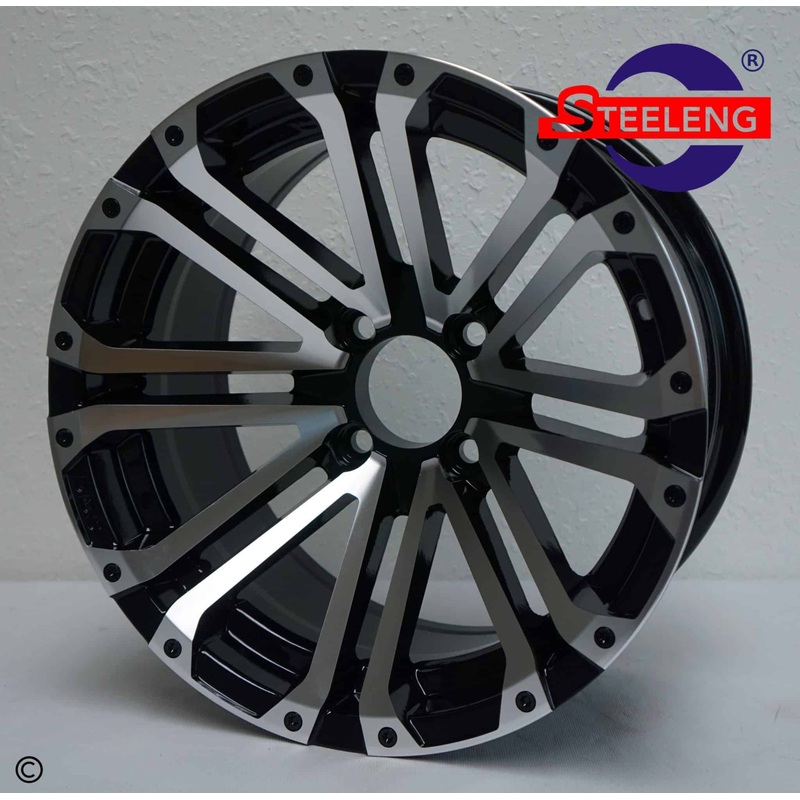 14 Lancer Machined/Black Wheel  Aluminum Alloy – WH1424