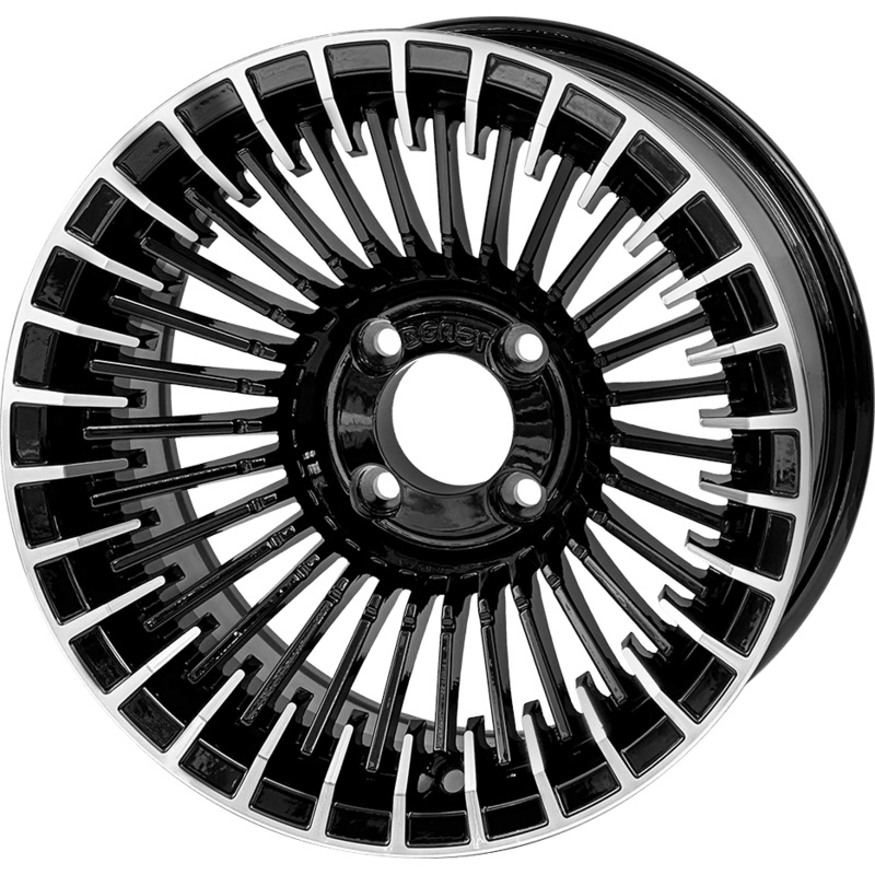 14 Piranha Machined Black  Aluminum Alloy – WH1452