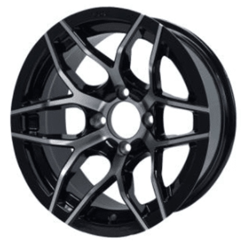 14 Rally Machined/Black Wheel  Aluminum Alloy – WH1426