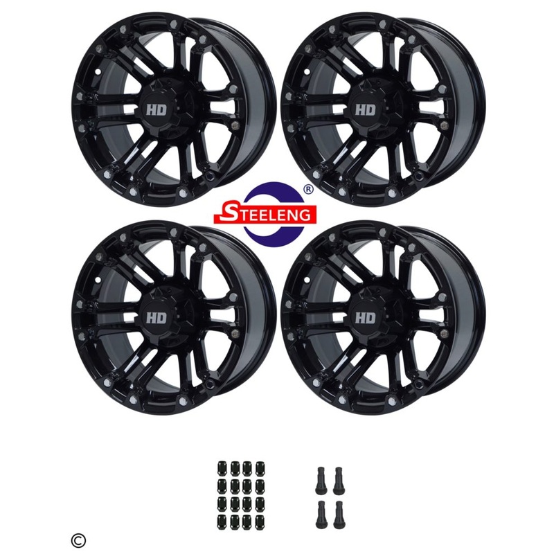 14 Rhino Glossy Black Wheel  Aluminum Alloy – WH1423