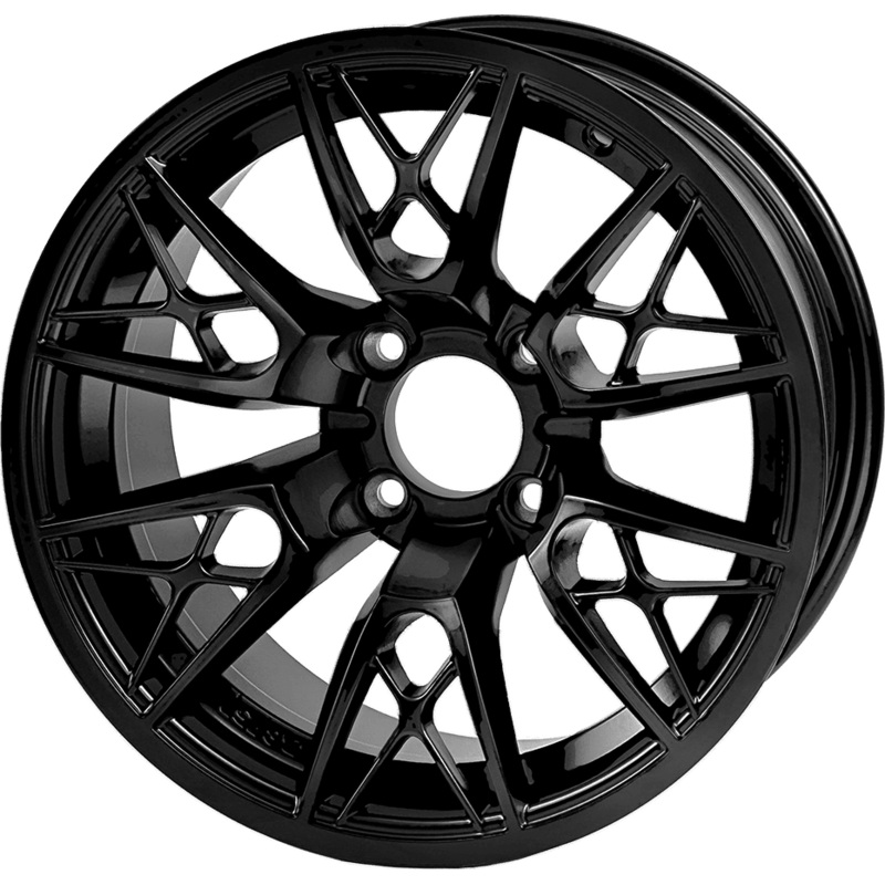 14 Saber Tooth Glossy Black Wheel  Aluminum Alloy – WH1441