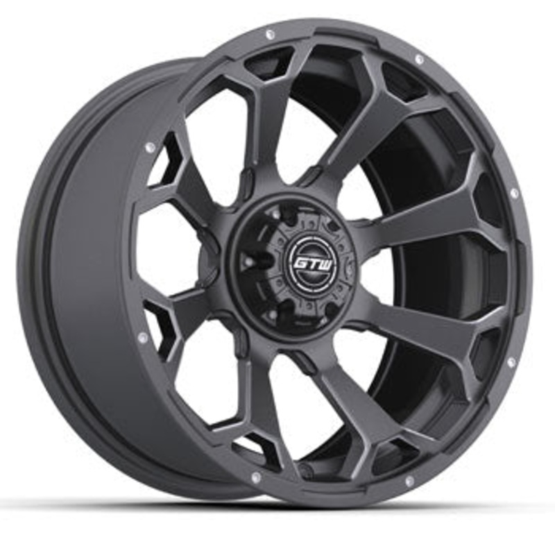 GTW Raven Off-Road Matte Gray Wheel – 15 Inch