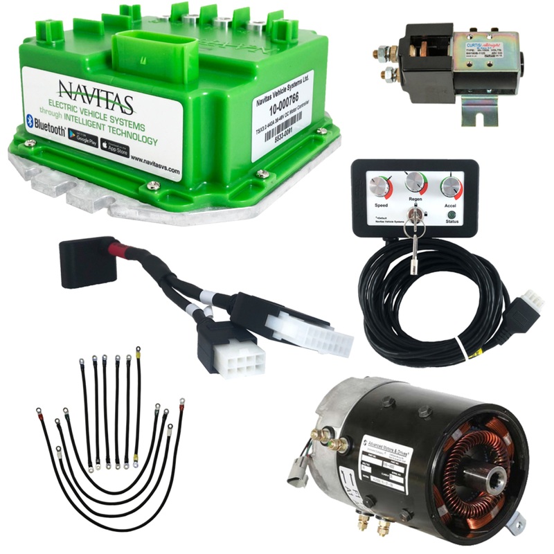 Navitas TSX3.0 DC Motor & Controller Torque Package – E-Z-GO TXT 48V