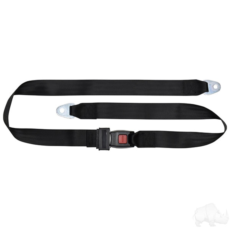 RHOX Seat Belt, Black, 72″ Fully Extended Lap Belt