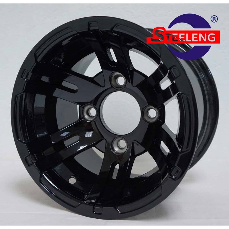 10 Bulldog Glossy Black Wheel  Aluminum Alloy – WH1001