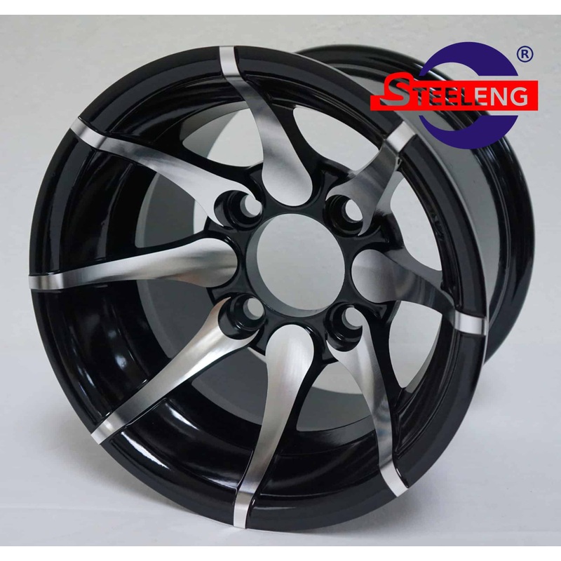 10 Kraken Machined/Black Wheel  Aluminum Alloy – WH1005