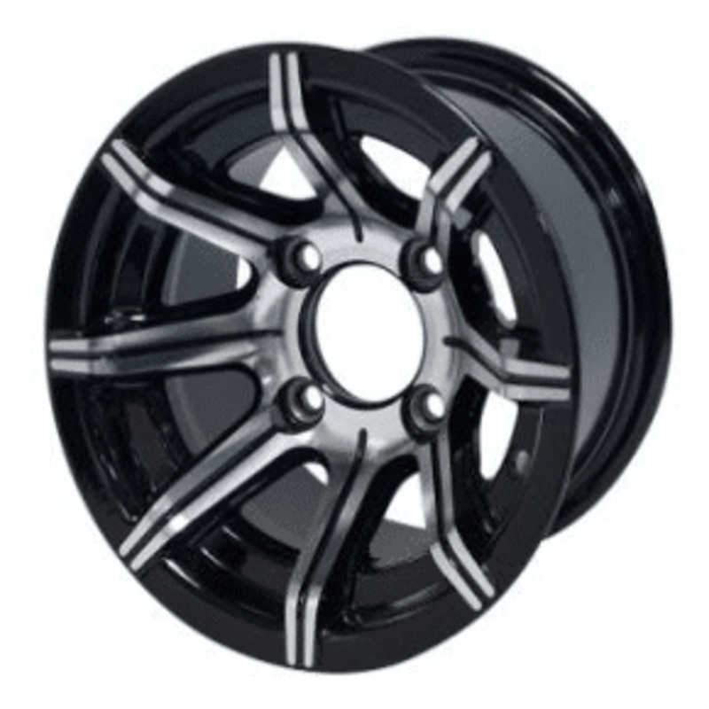 10 Spider Machined/Black Wheel  Aluminum Alloy – WH1012