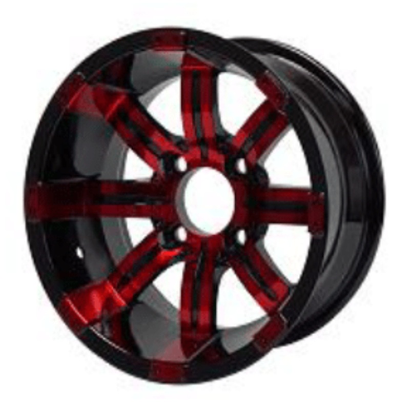 10 Tempest Red/Black Wheel  Aluminum Alloy – WH1018