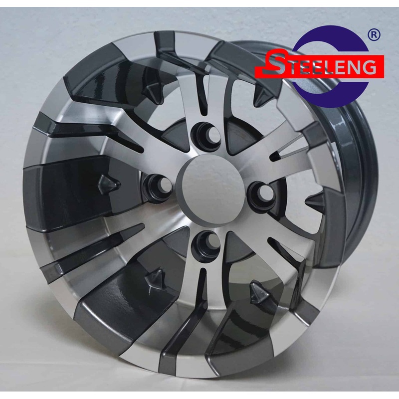 10 Vampire Machined/Gunmetal Wheel  Aluminum Alloy – WH1021