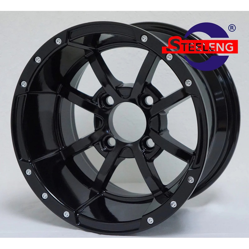 12″ Black Storm Trooper Aluminum Wheels – WH1230