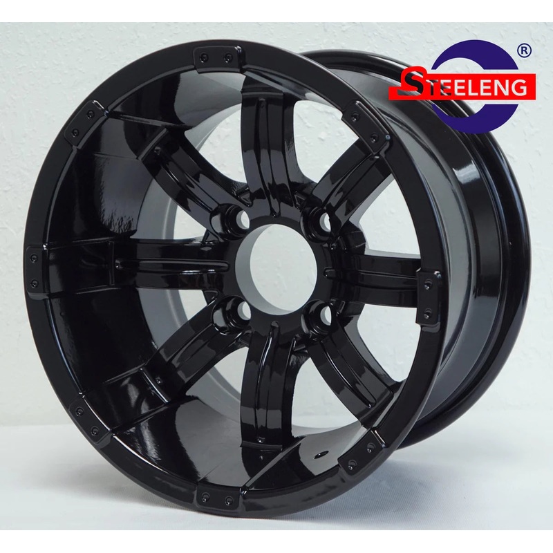 12″ Black Tempest Aluminum Wheels – WH1232