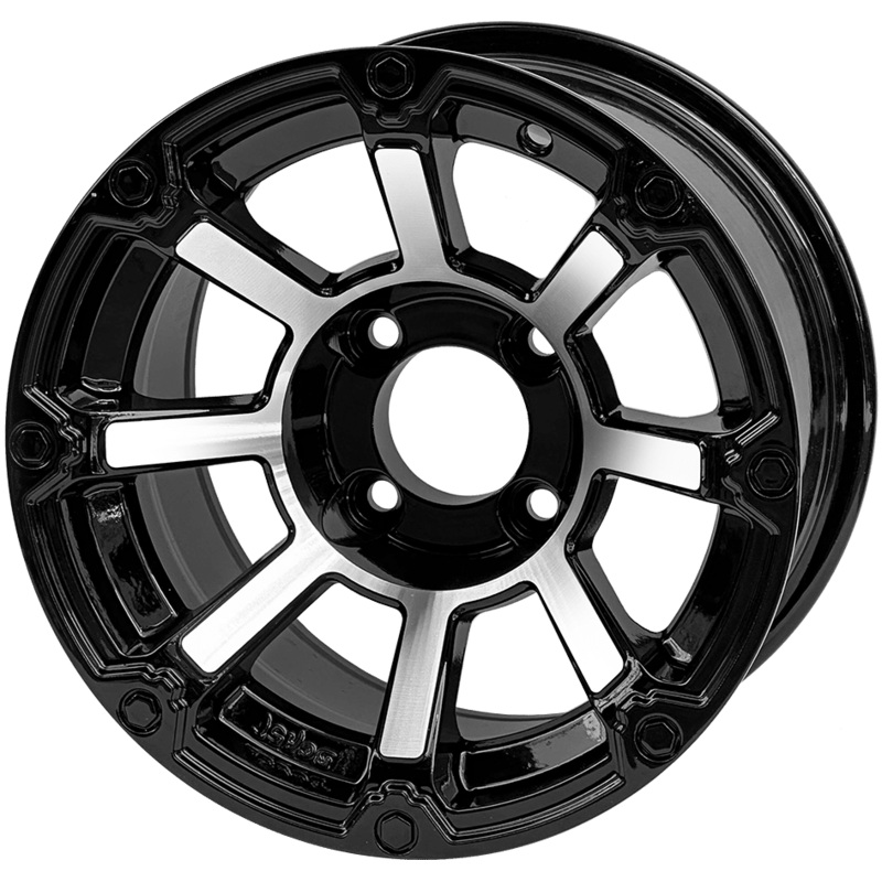 12 ” Cyclops Machined/Black Wheel – Aluminum Alloy – WH1260