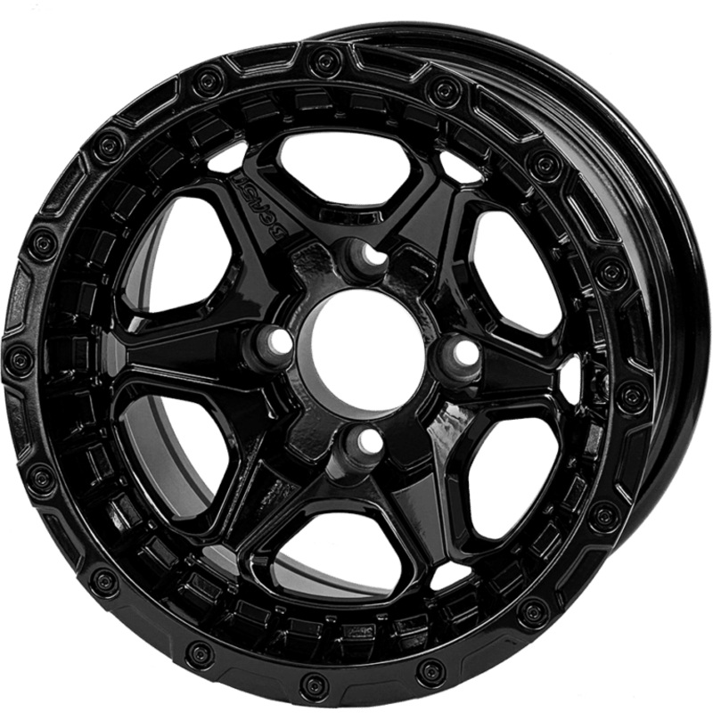 12 ” Grizzly Glossy Black Wheel – Aluminum Alloy – WH1264