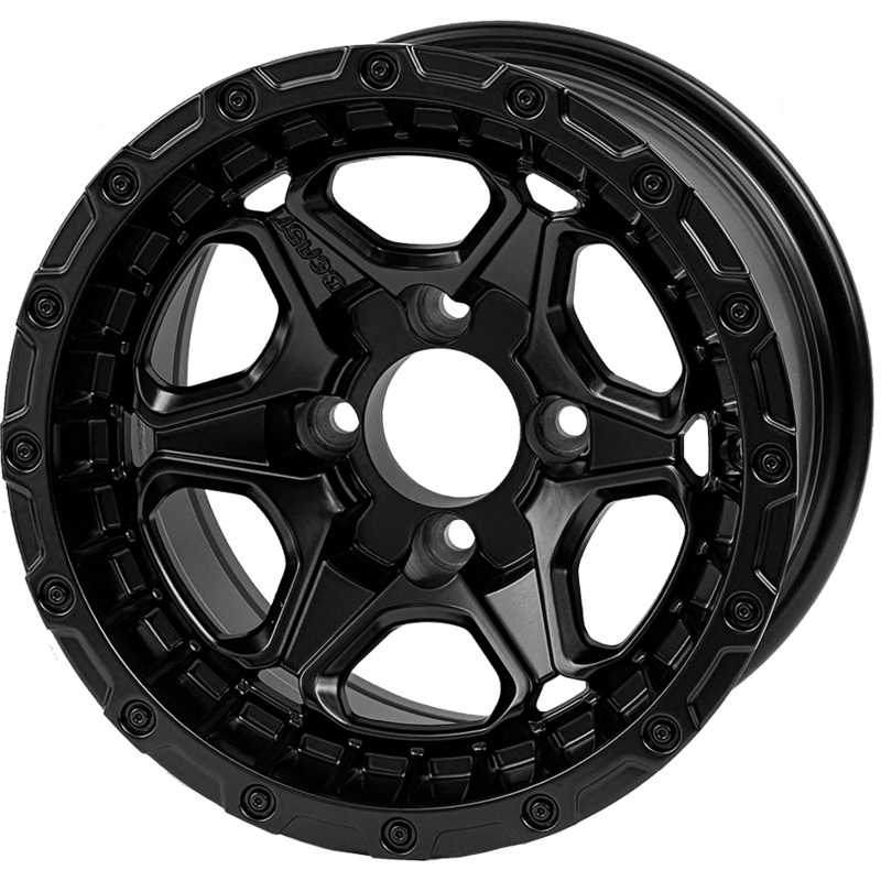12 ” Grizzly Matte Black Wheel – Aluminum Alloy – WH1265