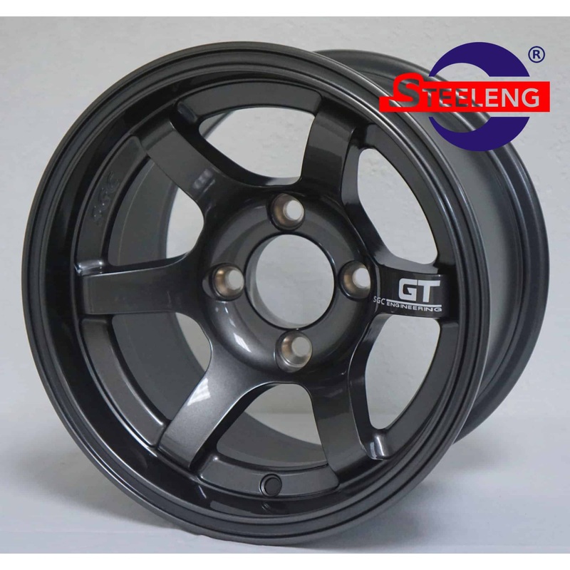 12 GT Machined/Gunmetal Wheel  Aluminum Alloy – WH1211